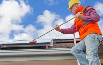 Little Harwood soft wash roof cleaning